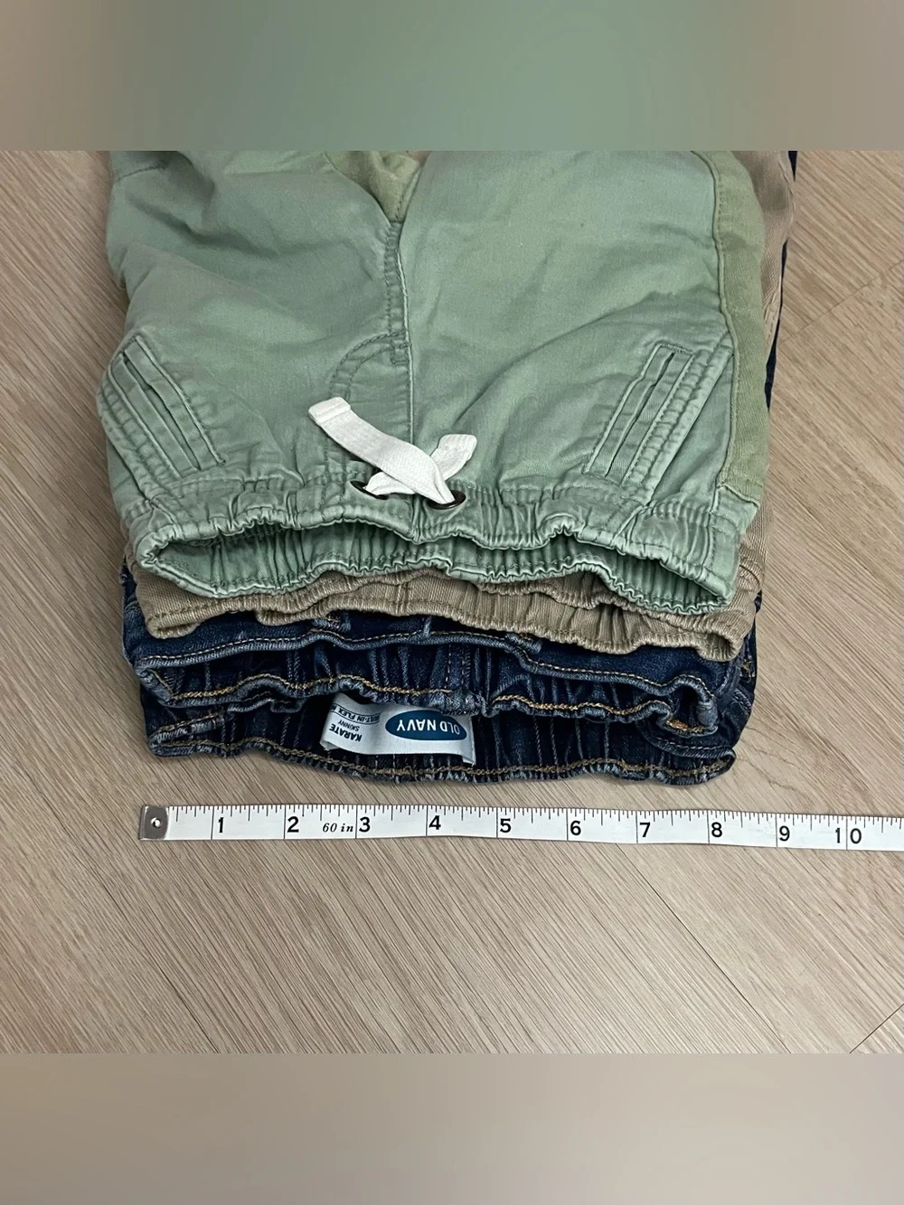 Mixed Kids Bottoms Pack - Green, Navy, Khaki - Assorted Brands